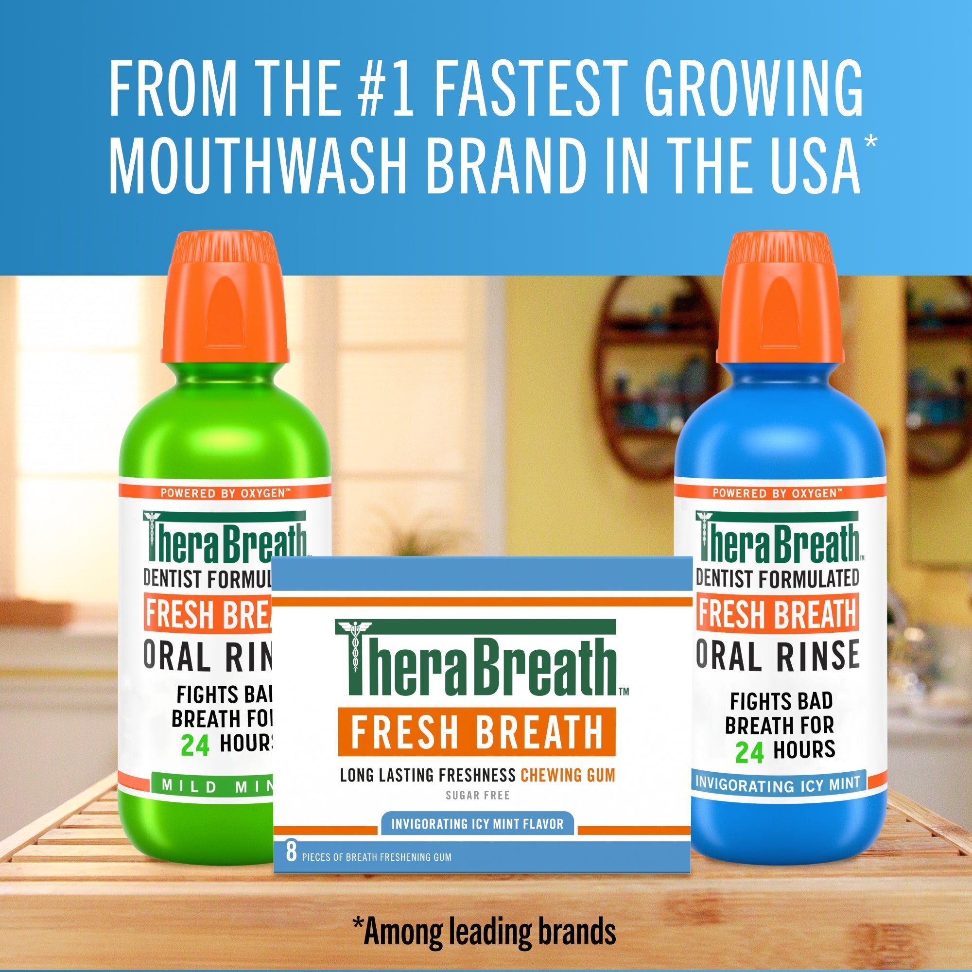 Chewing Gum, Invigorating Icy Mint Flavor
